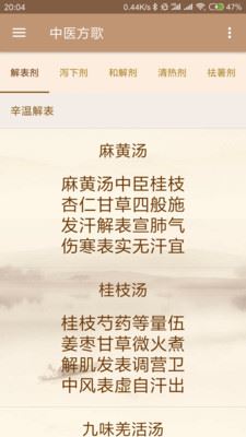 中医方歌150首app最新版图片2