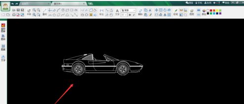 CAD迷你画图添加图库的操作流程截图